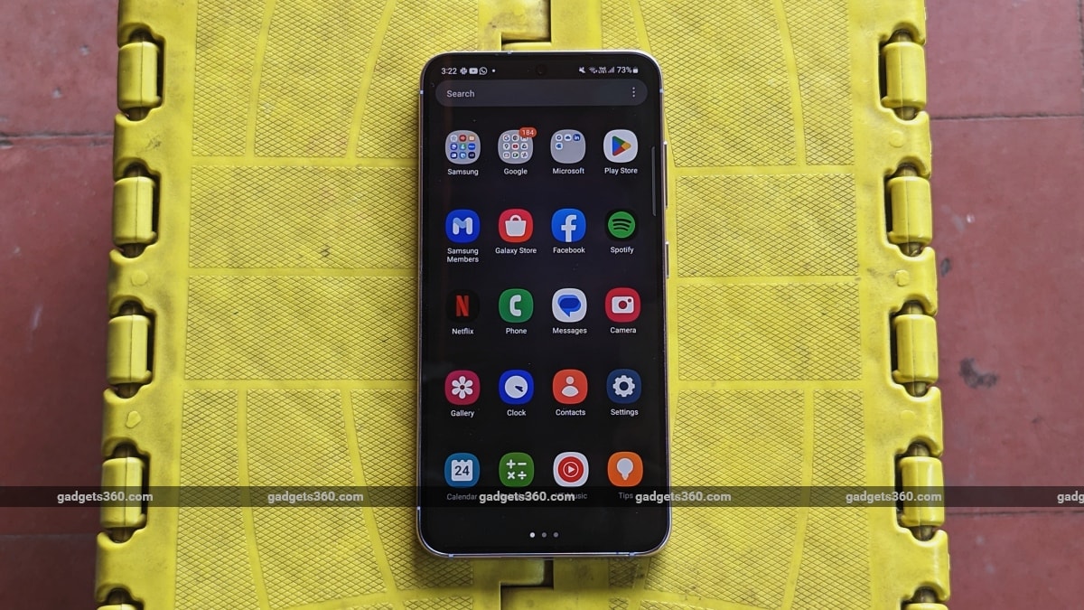 Samsung Galaxy S23 front display ndtv SamsungGalaxyS23  Samsung