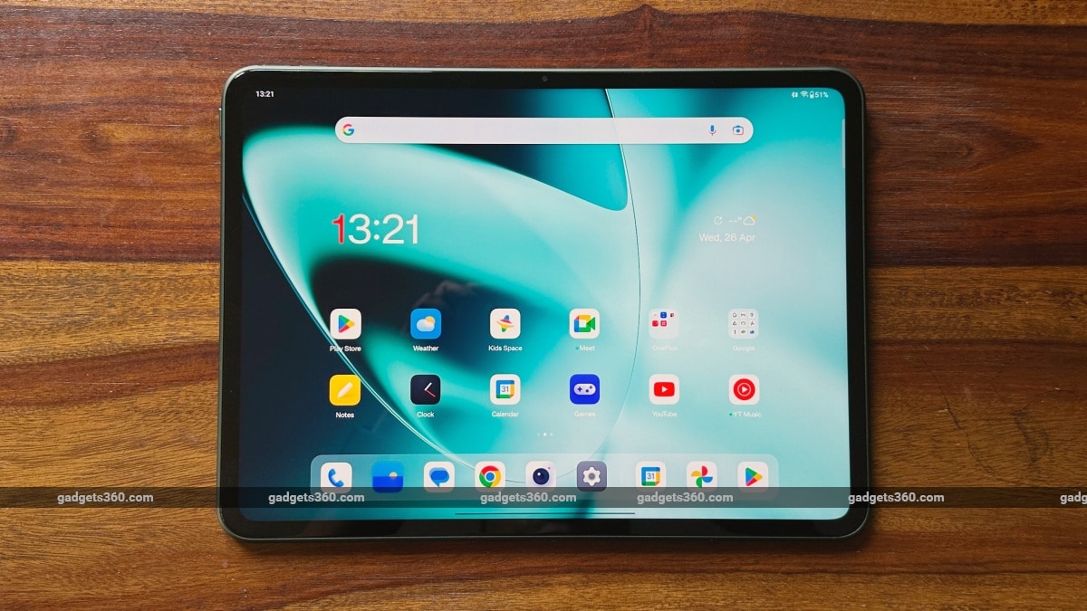 OnePlus Pad front display ndtv OnePlusPad  OnePlus