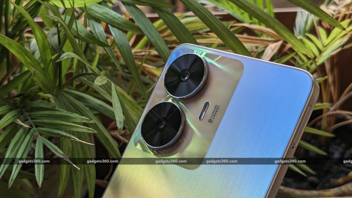 Realme C55 review back cameras ndtv RealmeC55  Realme